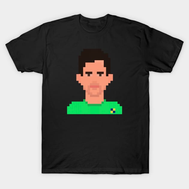 Courtois 8bit T-Shirt by Roti Kodok Art